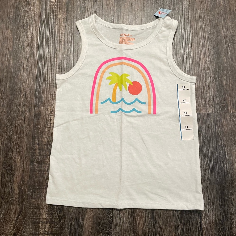 Cat & Jack Summer Graphic Tank 5T